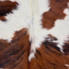Spotted Brown And White Cowhide Rug NOV26-125 (180cm x 160cm)