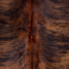 Black And Brown Cowhide Rug NOV26-144 (190cm x 180cm)