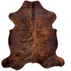 Brown Brindle Cowhide Rug NOV26-145 (210cm x 190cm)