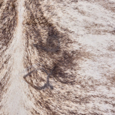 Grey And White With A Hint Of Brown Cowhide Rug NOV26-198 (200cm x 200cm)