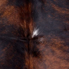 Deep Brown And Cream Cowhide Rug NOV26-203 (220cm x 200cm)