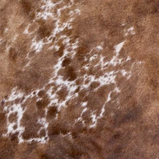 Brown And White Cowhide Rug NOV26-207 (230cm x 190cm)