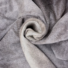 French Grey With Hints Of Fawn Cowhide Rug NOV26-208 (220cm x 190cm)