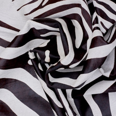 Black And Cream Zebra Cowhide Rug NOV26-234 (230cm x 200cm)