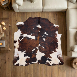 Cowhide Rug JUNE25-055 (190cm x 190cm)