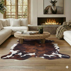 Cowhide Rug DEC25-029 (220cm x 190cm)
