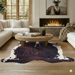 Cowhide Rug DEC25-039 (230cm x 210cm)