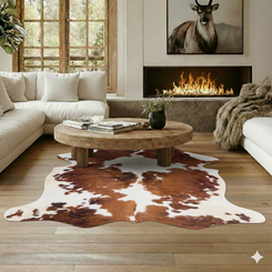 Cowhide Rug DEC25-059 (200cm x 170cm)