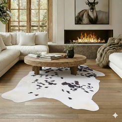 Cowhide Rug DEC25-078 (210cm x 170cm)