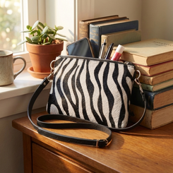 Large Cowhide Shoulder Bag LDRB026-012 (19cm x 23cm)