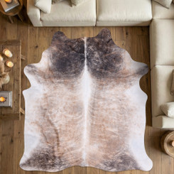 Cowhide Rug FEB26-014 (220cm x 210cm)