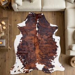 Cowhide Rug FEB26-071 (210cm x 190cm)