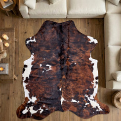 Cowhide Rug FEB26-094 (200cm x 200cm)