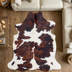 Cowhide Rug FEB26-107 (170cm x 160cm)