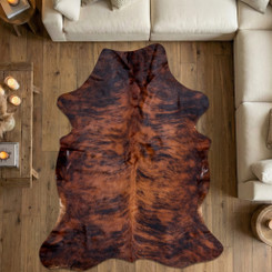 Cowhide Rug FEB26-124 (200cm x 170cm)