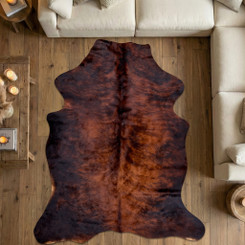 Cowhide Rug FEB26-134 (190cm x 170cm)