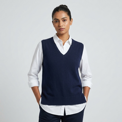 Navy Blue Tank Top