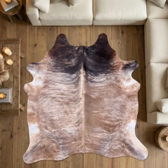 Cowhide Rug AUG26-013 (220cm x 220cm)