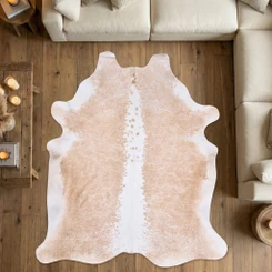 Cowhide Rug AUG26-019 (240cm x 225cm)
