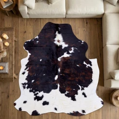 Cowhide Rug AUG26-038 (190cm x 180cm)