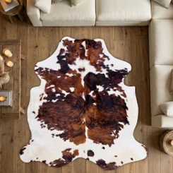 Cowhide Rug AUG26-097 (190cm x 180cm)