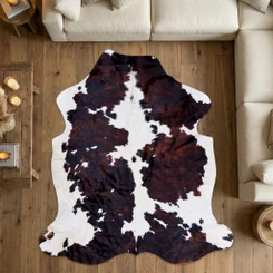 Cowhide Rug AUG26-104 (200cm x 190cm)