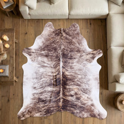 Cowhide Rug AUG26-113 (230cm x 210cm)