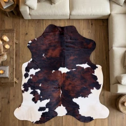 Cowhide Rug AUG26-160 (210cm x 200cm)