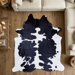 Cowhide Rug AUG26-164 (230cm x 210cm)