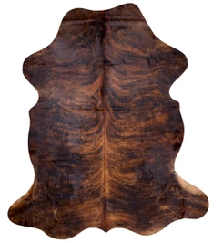 Bright Brown  Cowhide Rug NOV26-170 (230cm x 200cm)