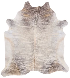 Grey And Sandy Beige Cowhide Rug NOV26-228 (250cm x 230cm)