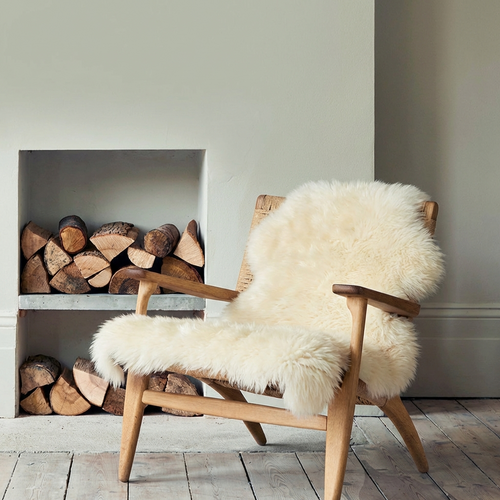Champagne Single Sheepskin Rug - SS4
