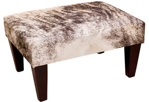 2ft x 1.5ft Cowhide Footstool / Ottoman FST031-21 2ft x 1.5ft Cowhide Footstool / Ottoman FST031-21