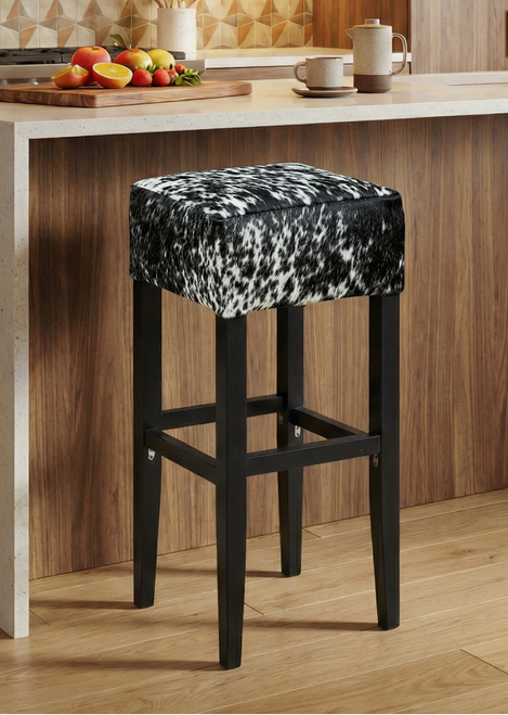 Bentley Cowhide Bar Stool BEN23-005