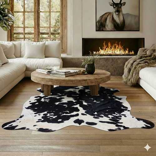 Cowhide Rug OCT25-059 (230cm x 220cm)