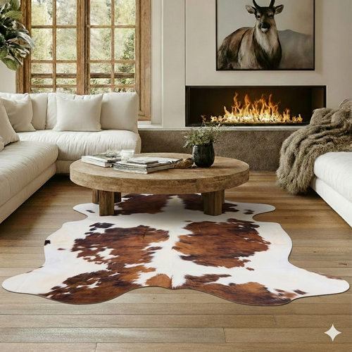 Cowhide Rug DEC25-004 (210cm x 200cm)