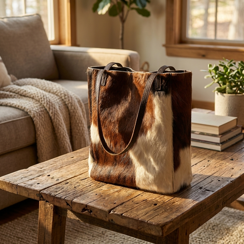 Cowhide Tote Bag TOTE26-004