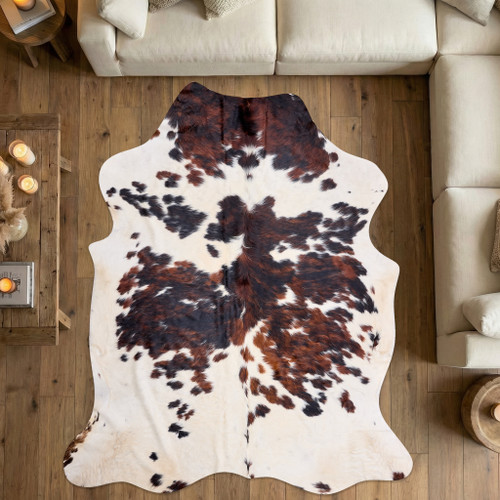 Cowhide Rug FEB26-039 (220cm x 190cm)