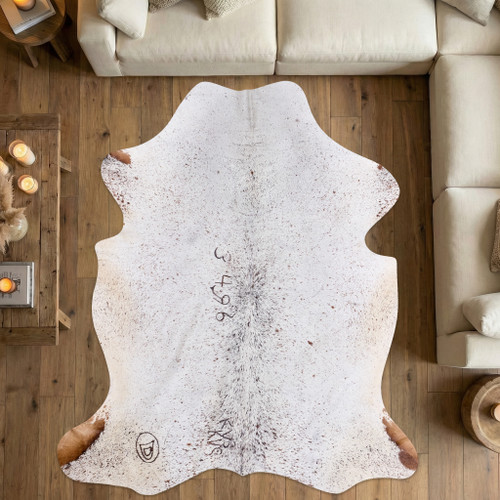 Cowhide Rug FEB26-060 (190cm x 180cm)