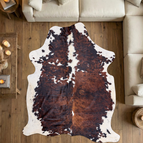 Cowhide Rug FEB26-069 (210cm x 190cm)