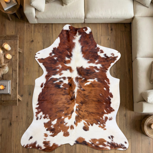 Cowhide Rug FEB26-076 (200cm x 180cm)