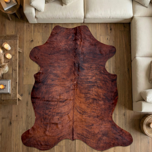 Cowhide Rug FEB26-120 (220cm x 210cm)