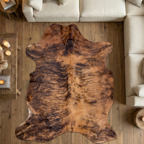 Cowhide Rug FEB26-121 (210cm x 180cm)