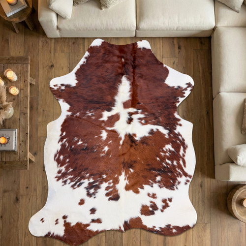 Cowhide Rug FEB26-145 (190cm x 170cm)