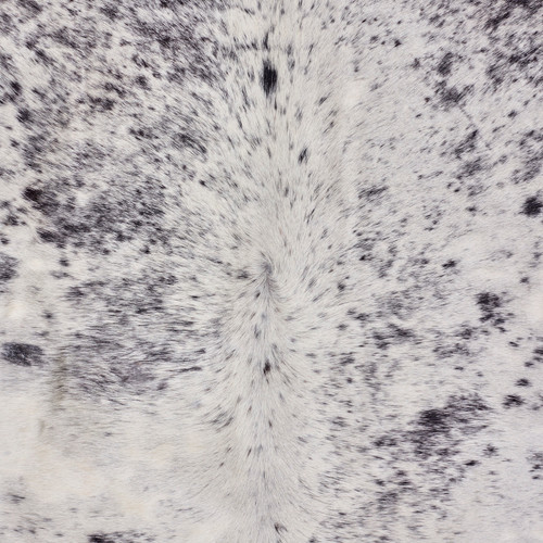 Speckled Black And White Cowhide Rug NOV26-020 (230cm x 200cm)