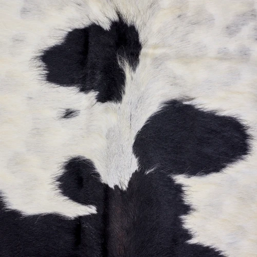 Black And White Cowhide Rug NOV26-136 (200cm x 180cm)