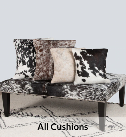 All Cowhide Cushions