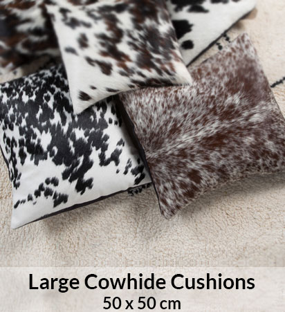 Large Cowhide Cushions