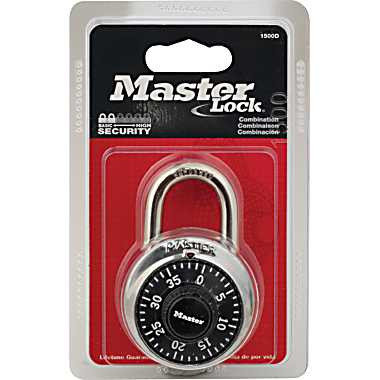 Master Lock Combination