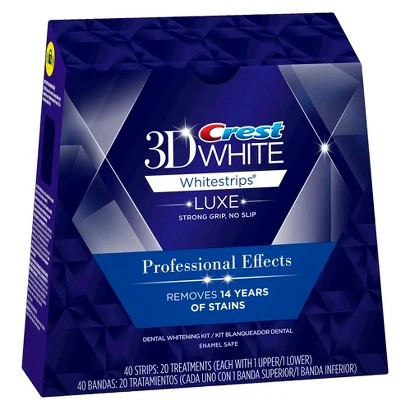 Crest 3D Whitestrips Professional Effects 20 ct